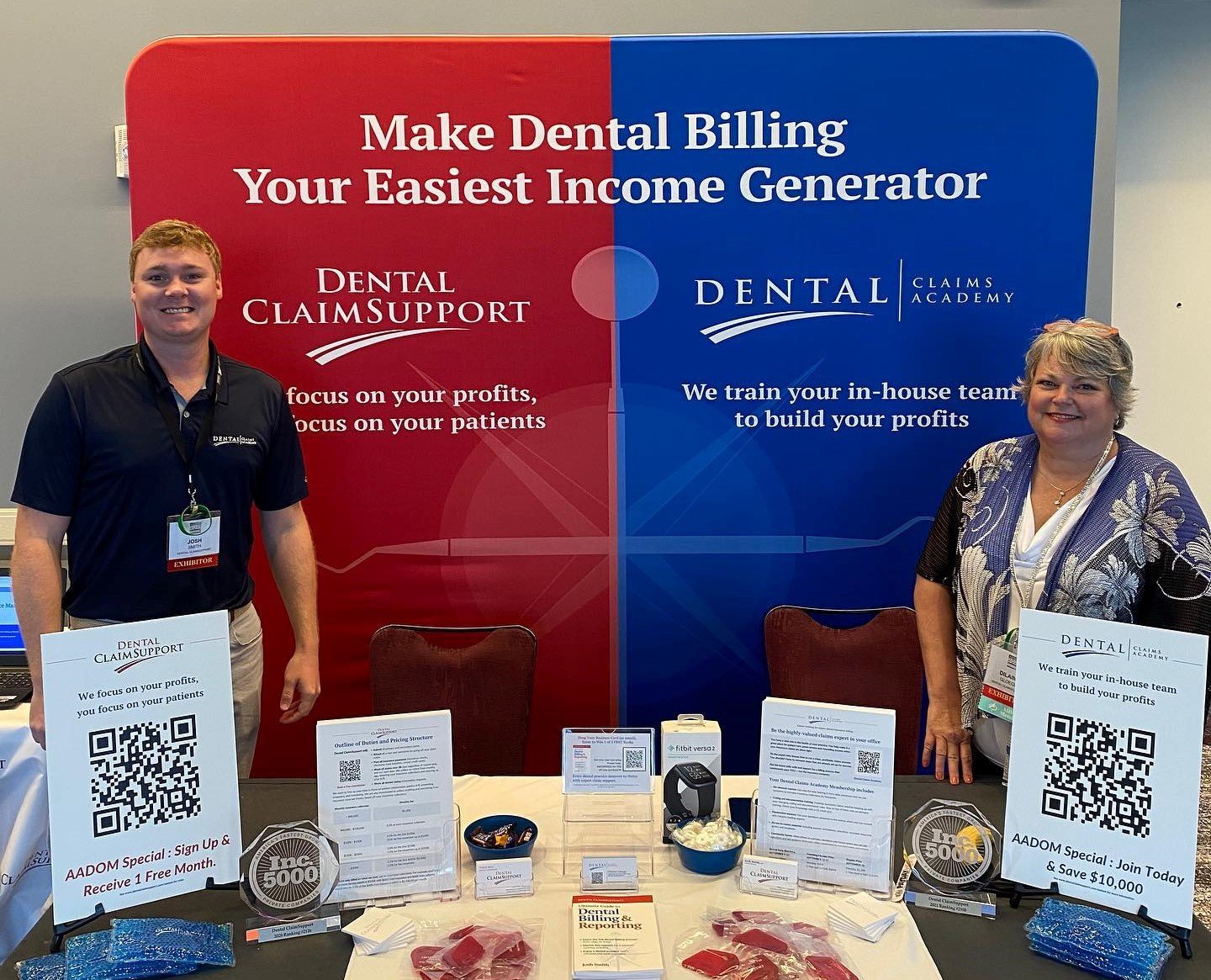 What did Dental Claim Support learn at the AADOM conference?